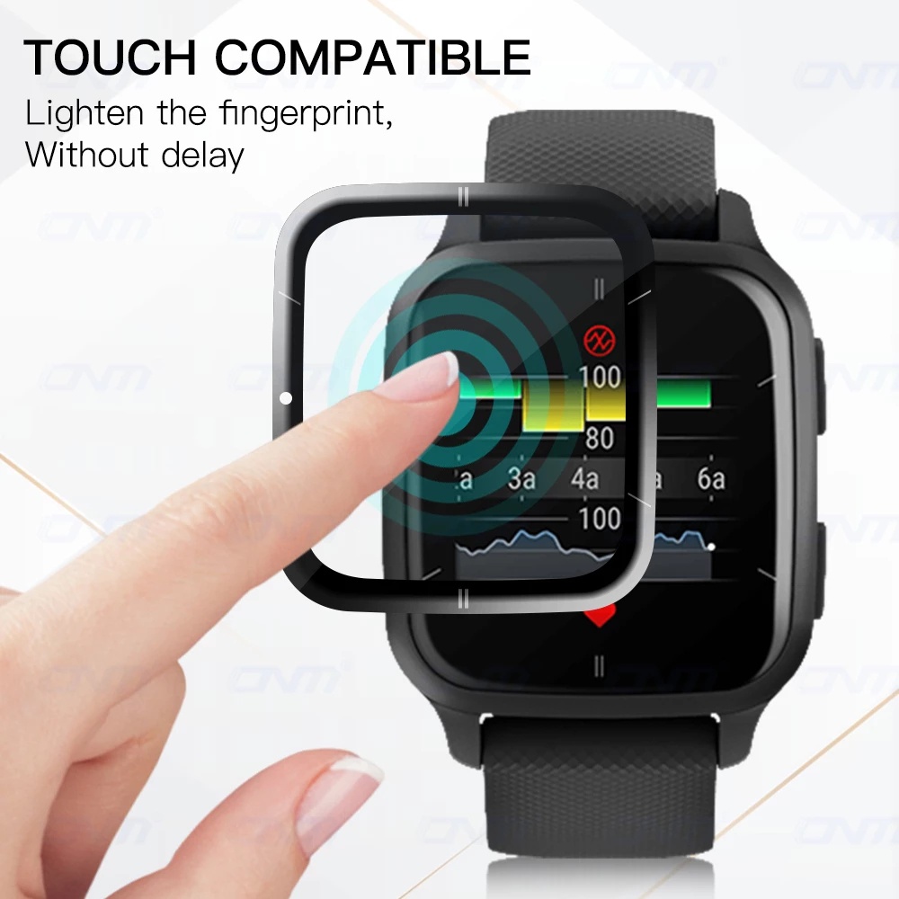 Kính Cường Lực 3D Bảo Vệ Màn Hình Đồng Hồ Garmin Venu Sq 2