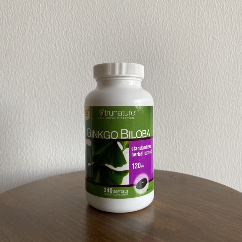 Bổ não Ginkgo biloba Trunature 340 viên 120mg cải thiện rối loạn tiền đình order Costco US