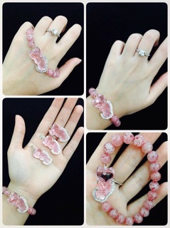 Đá thạch anh dâu tây
