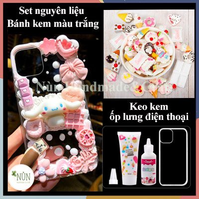 DIY Set Nguyên Liệu Tự Làm Ốp ĐIện Thoại Cream Glue