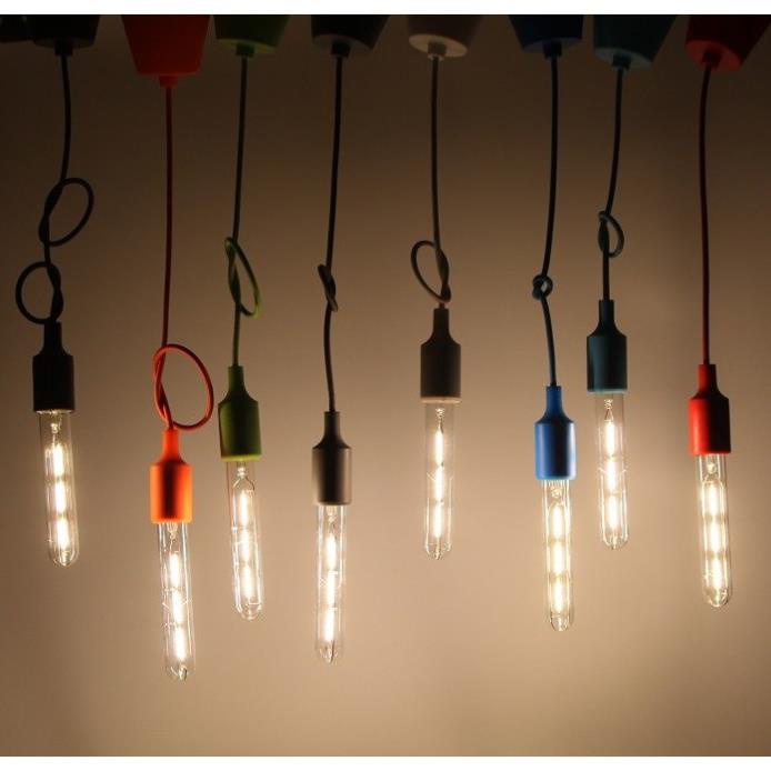 Bộ 5 dây đèn thả trang trí bóng đèn Led Edison T185 4W