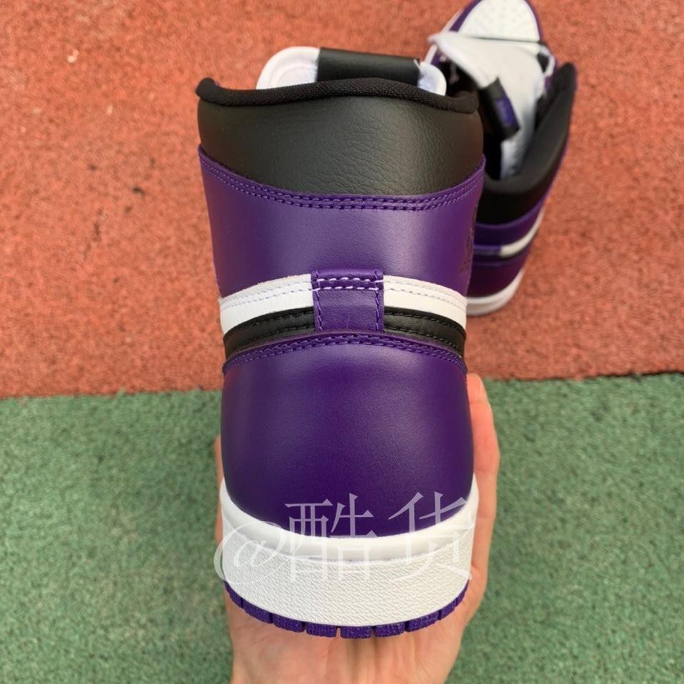 ⚡ [Đỉnh Cao] Giày Bóng Rổ Air Jordan 1 Court Phối Màu Tím Trắng Thời Trang Cho Nam TỐT . . 🎁 .. new 👟 . . | BigBuy360 - bigbuy360.vn