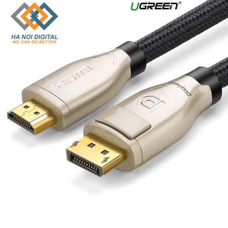 Cáp Displayport 1.2 bọc lưới dài 1.5m Ugreen 30119 hỗ trợ 4K