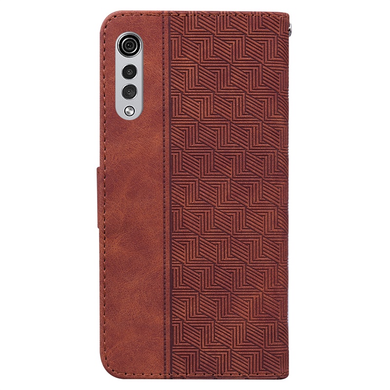 Bao Da Pu Nắp Gập Kiểu Ví Kèm Ngăn Đựng Thẻ Cho LG K41S K51S K51 K61 K42 K52 K62 Velvet 4G/5G