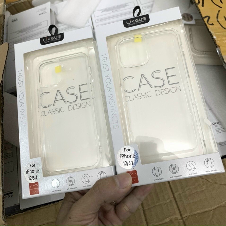 (Có Sẵn) (iPhone 12) Ốp lưng trong chống ố , ko ngả màu hãng LKGUS dành cho iPhone 7/8Plus/X/Xsmax/11/11Pro/11Promax/12/