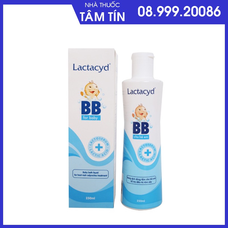 Sữa tắm Lactacyd BB for baby- Lactacyd milky cho bé 250ml