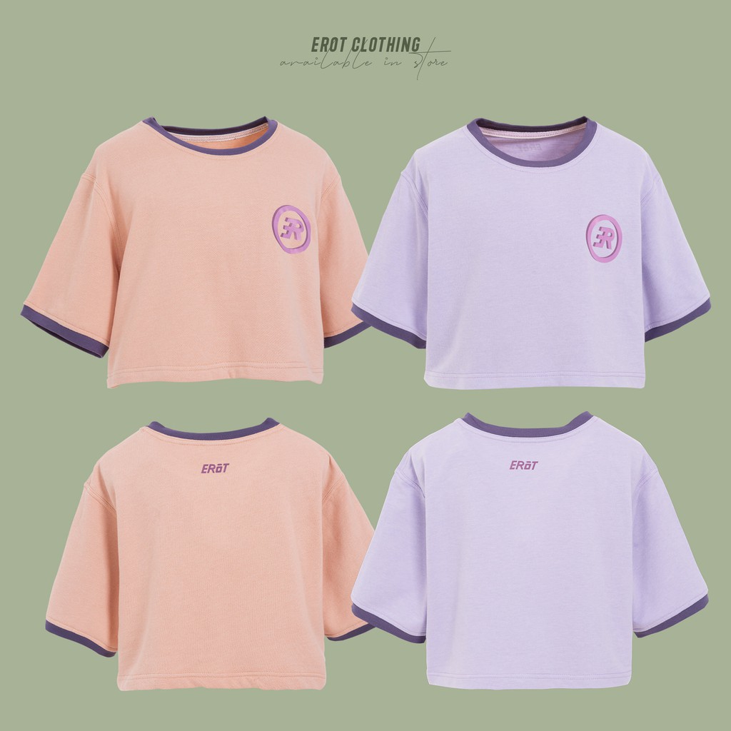 Áo thun croptop viền_ATCT erot Clothing