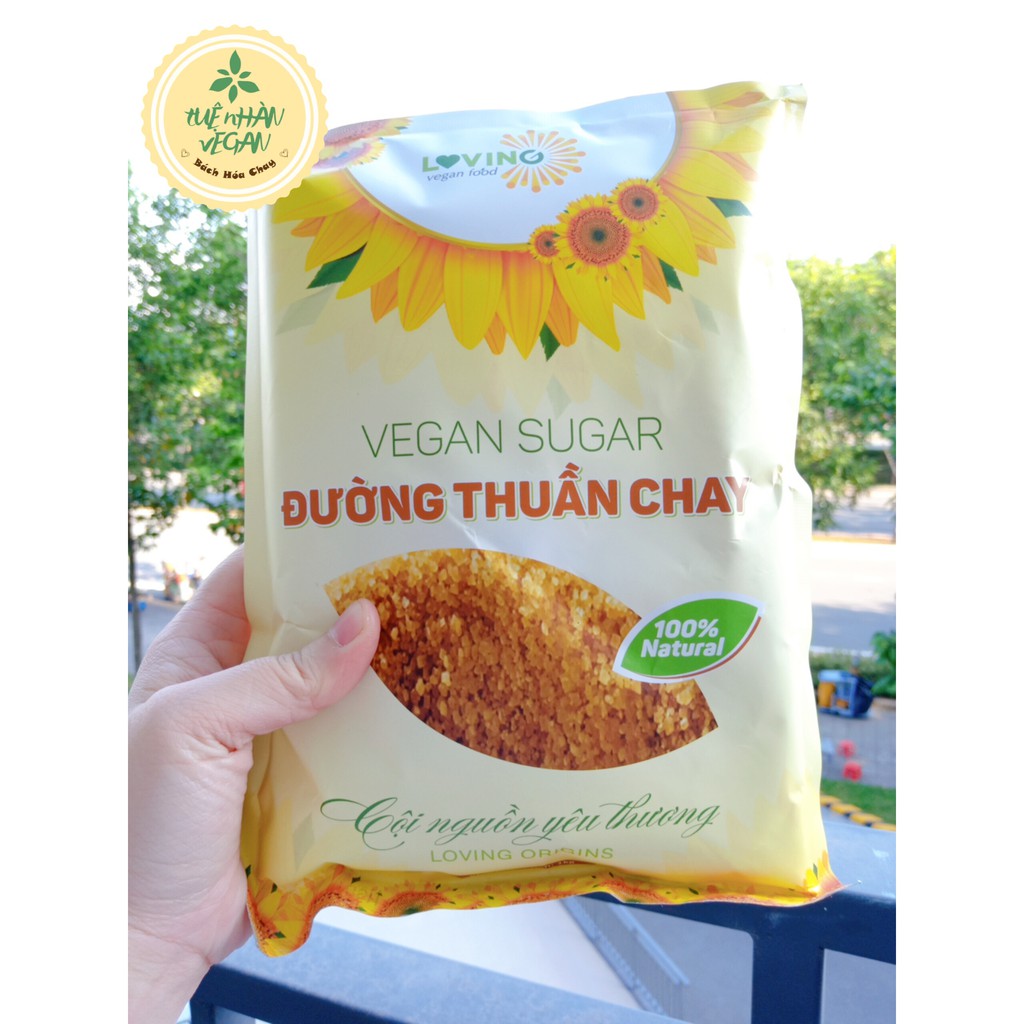 ĐƯỜNG THUẦN CHAY, organic vàng tự nhiên - 1kg