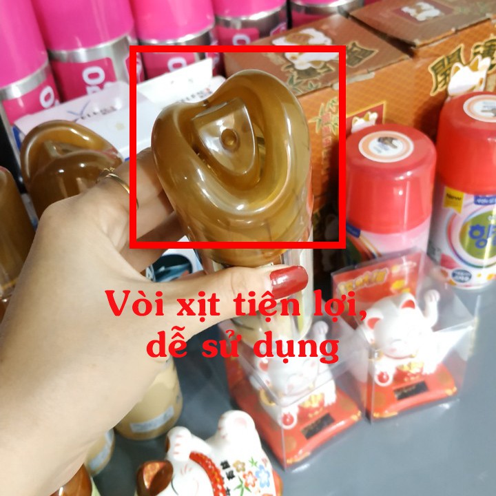 Bình xịt khử mùi ô tô Air Freshener hương cafe tự nhiên