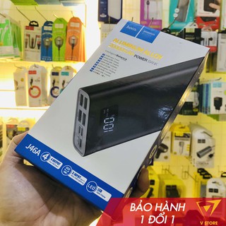 PIN SẠC DỰ PHÒNG HOCO J46 J46A 10000MAH 20000MAH MINI POLYMER A+ 4 CỔNG USB 2A LED CHÍNH HÃNG[HOCO ĐÀ NẴNG]