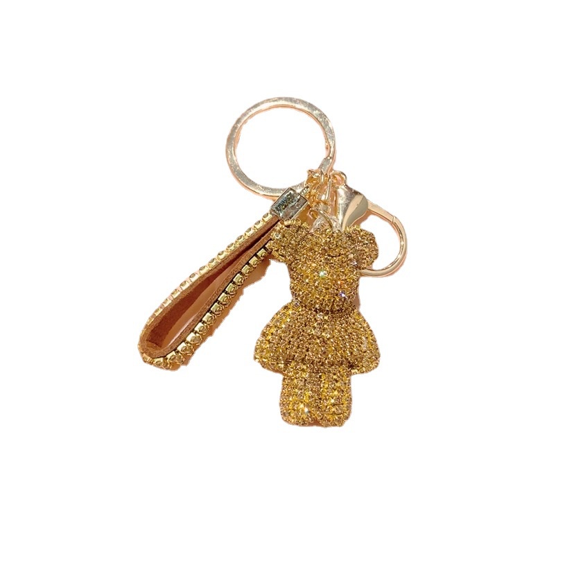 Móc Khóa Gấu Kim Cương Dễ Thương Sáng Tạo