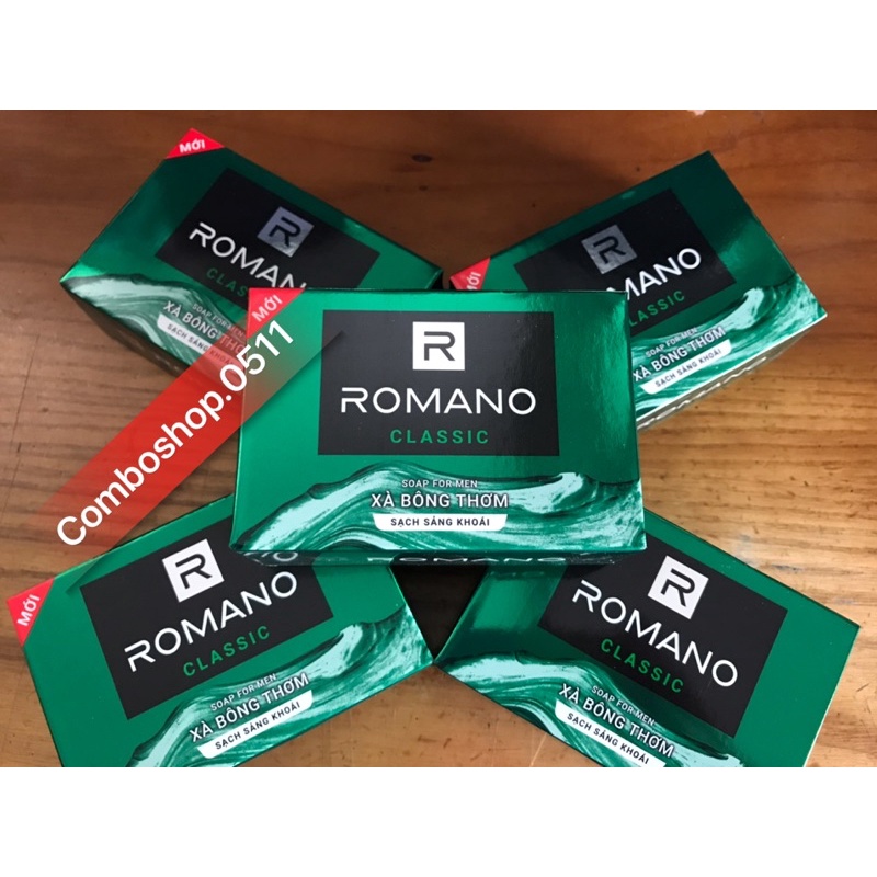 Xà bông Romano 90g xà bông thơm sạch sảng khoái