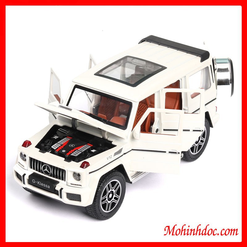 Mô hình xe ô tô Mercedes AMG G65 Brabus tỉ lệ 1:24