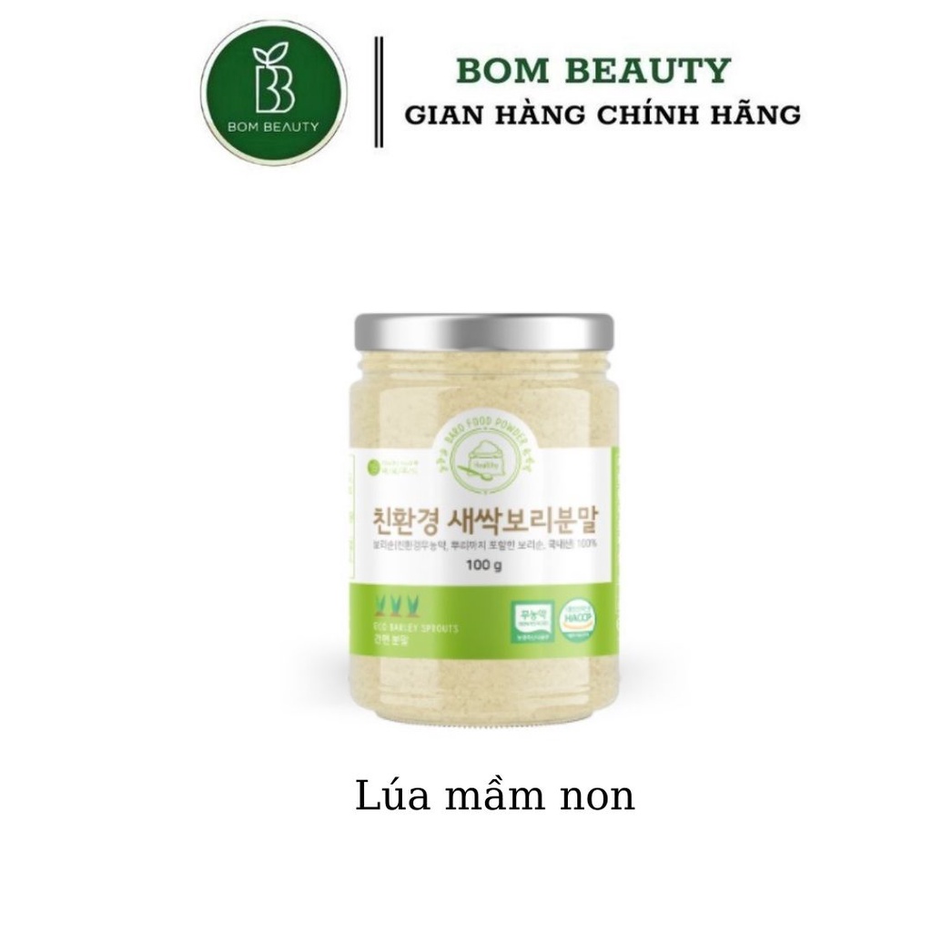 Dưỡng da từ lúa non Barofood Eco Barley Sprouts