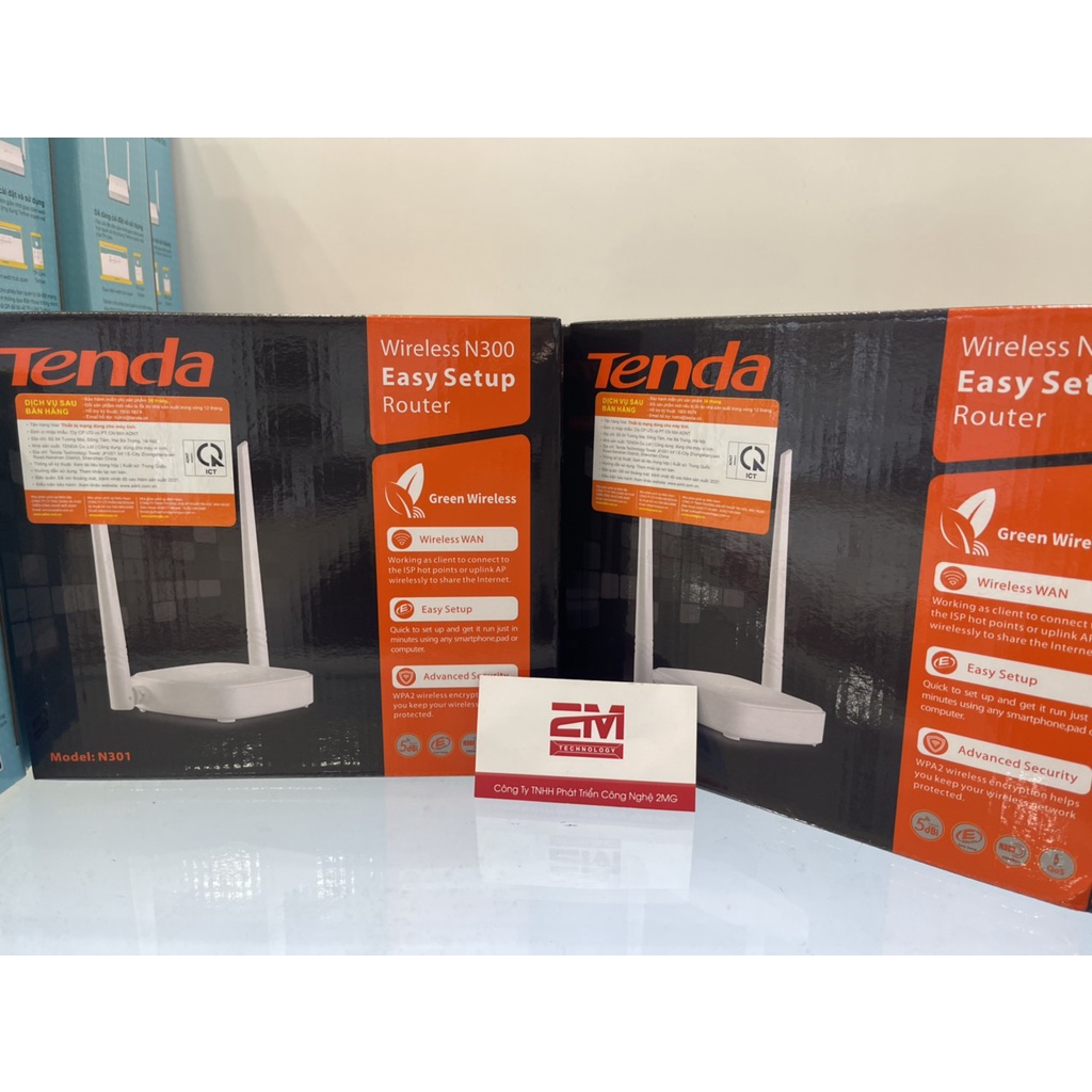 Wifi Tenda 2 dâu N301