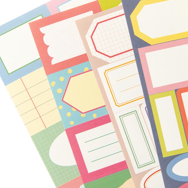 Set 10 Sticker ARTBOX Hàn Quốc Hình Nhãn Label