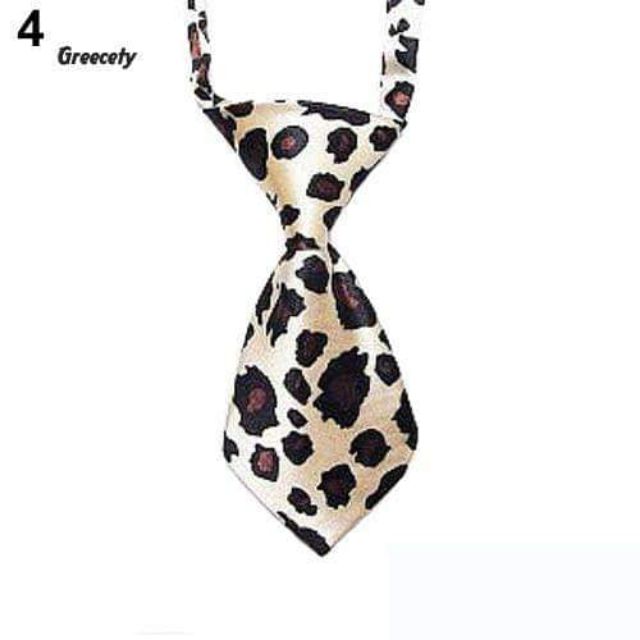 Vòng cổ gắn cà vạt dễ thương cho thú cưng / chó / cún / mèoo