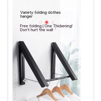 Móc Treo Quần Áo Gắn Tường Bằng Nhôm Hình Tam Giác Nhỏ Gọn Tiết Kiệm Không Gian