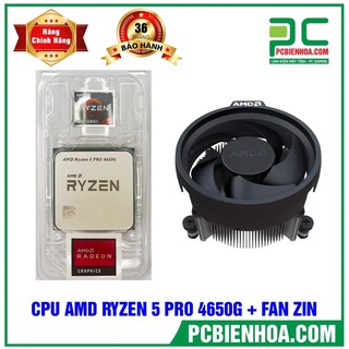 Mua CPU AMD RYZEN 5 PRO 4650G hàng tray kèm Fan Zin chính hãng AMD