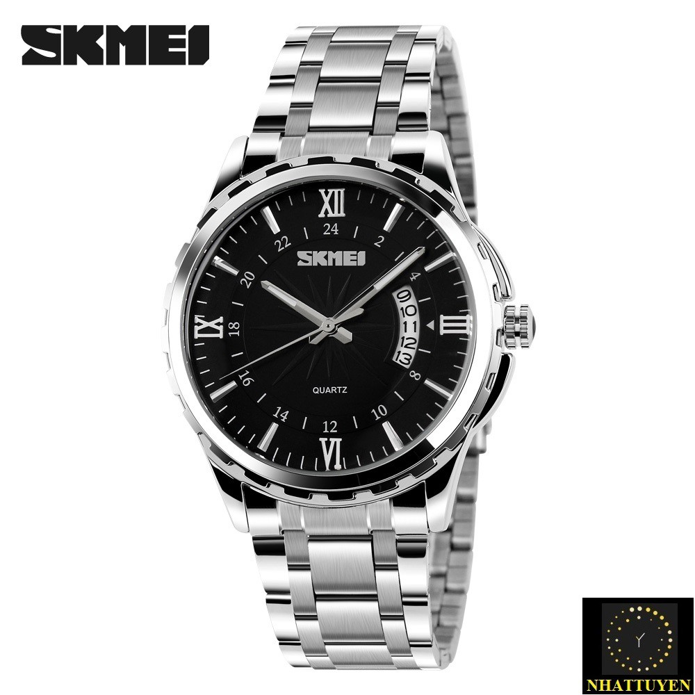 Đồng Hồ Nam Máy Nhật Dây Thép Không Gỉ Skmei 9069 Kim Dạ Quang Ban Đêm - HÀNG CHÍNH HÃNG | BigBuy360 - bigbuy360.vn