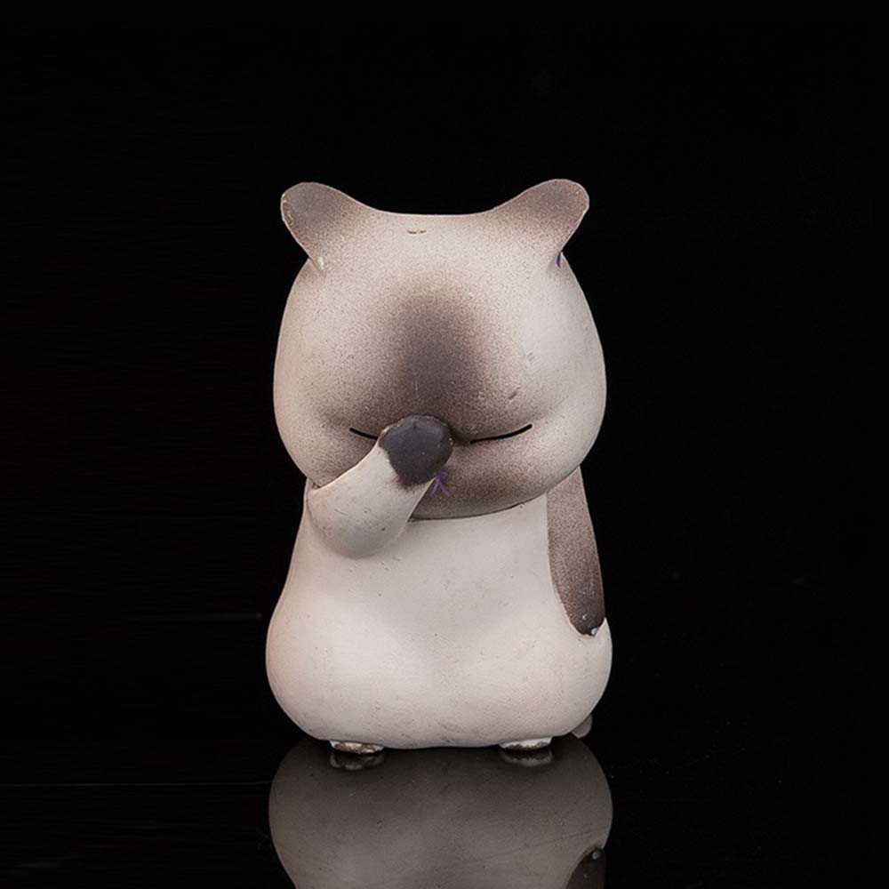 Mô hình mèo mini trang trí đáng yêu