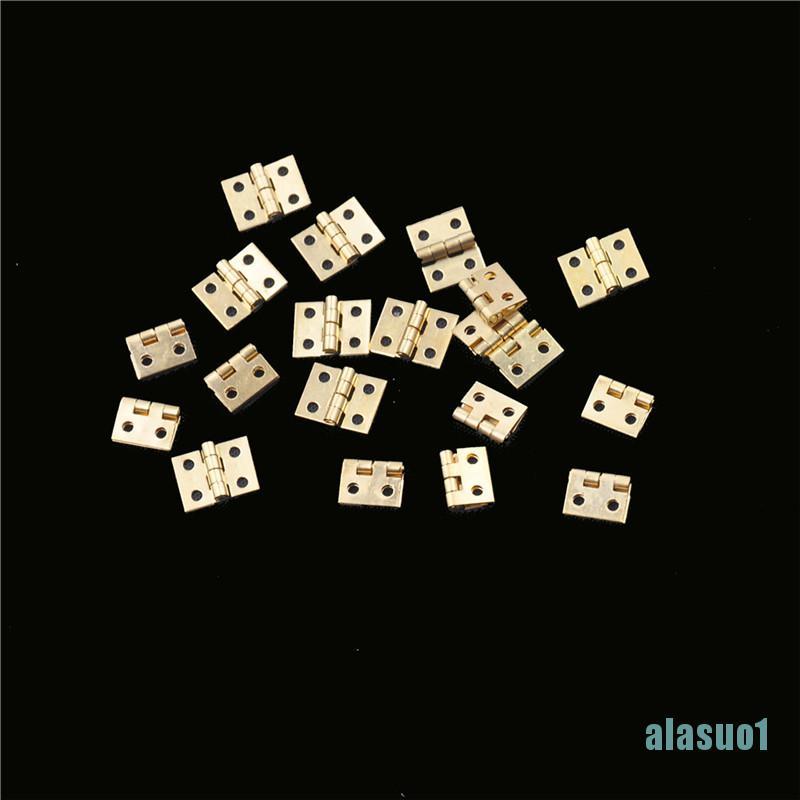 Bộ 20 Bản Lề Mini Mạ Đồng Chất Lượng Cao