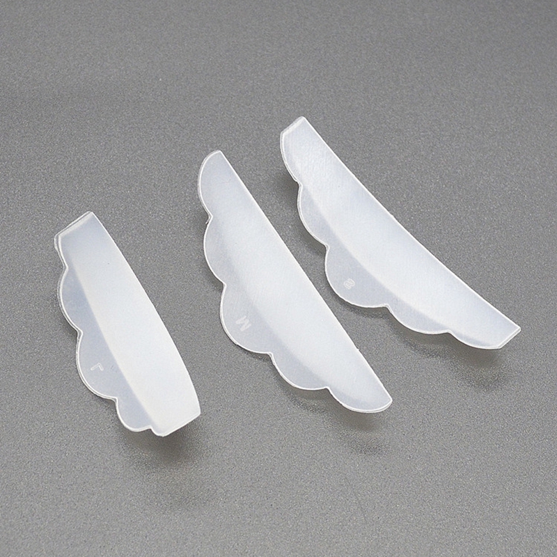 [Hàng mới về] 6 Phụ kiện hỗ trợ uốn và nâng mi bằng silicon tiện dụng