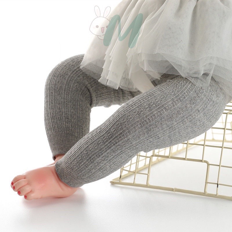 Quần tất len không bàn siêu mềm mại cho bé dưới 20kg shukemkids