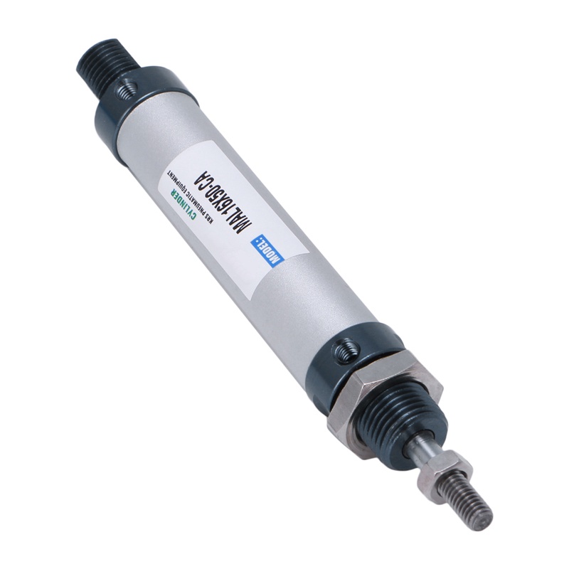 Ống Xi Lanh Khí Nén Mini 16Mmx50 / 100 / 150 / 200mm Chuyên Dụng