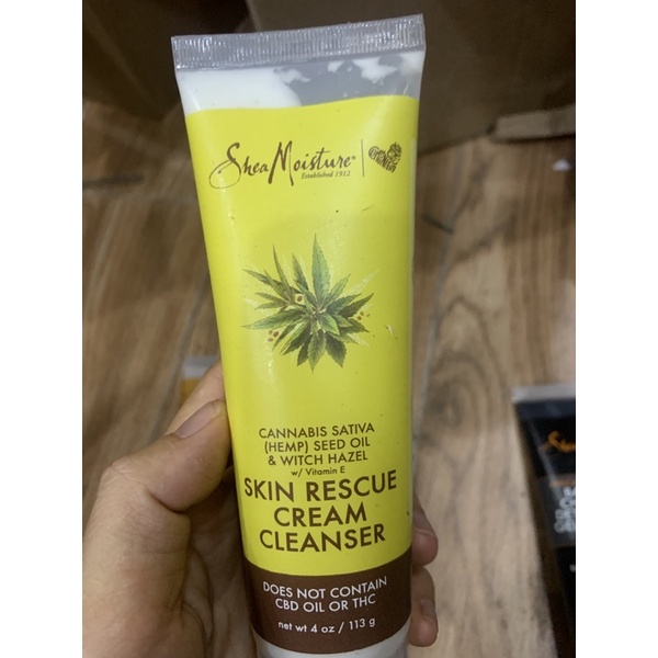Sữa rửa mặt Shea moisture 113g