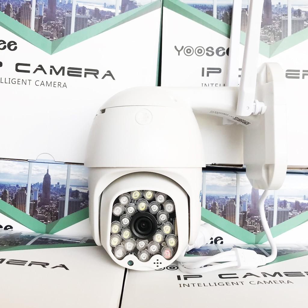 Camera Ngoài Trời Yoosee PTZ X3000 Với 23 LED Hỗ Trợ Đàm Thoại 2 Chiều Sử Dụng Ngôn Ngữ Tiếng Việt Xem Đêm Có Màu