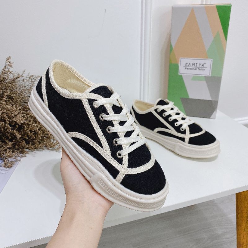 tuy(ẢNH THẬT) Giày Thể Thao Nữ Vải Mềm Êm Fullbox Cao Cấp