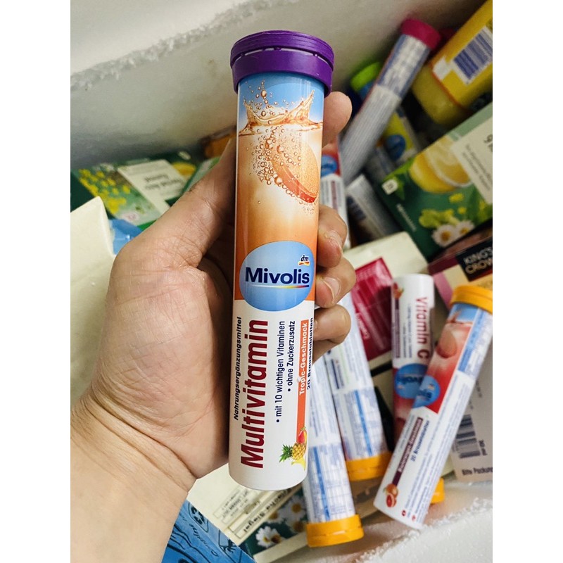 Viên sủi ĐỨC Mivolis chính hãng bay air | Thế Giới Skin Care