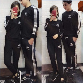 Bộ đồ thể thao cặp đôi thu đông DBC1