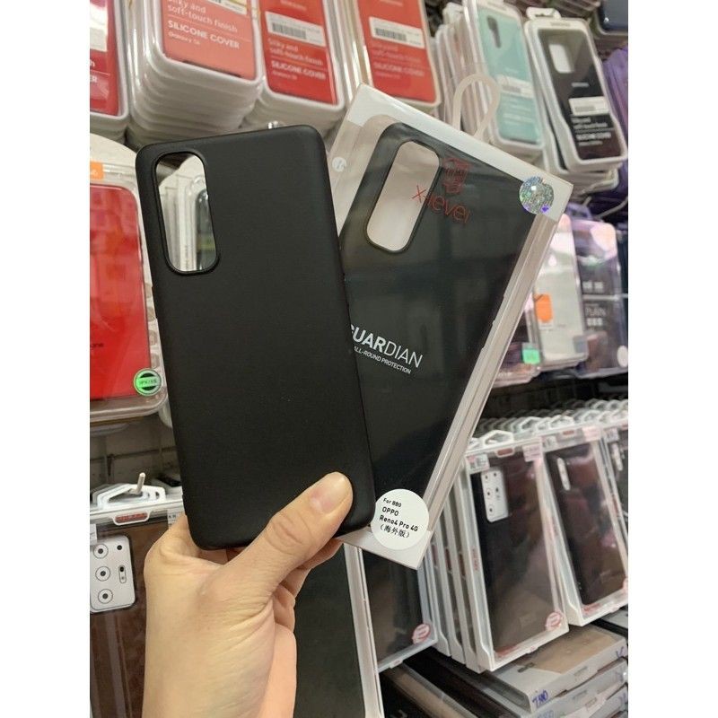 Ốp lưng TPU Nhám cho Oppo Reno 4, Reno 4 4G hiệu X-level Guardian chống bám bẩn