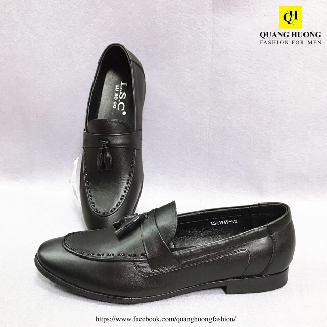 Giày âu nam đen cao cấp LSC