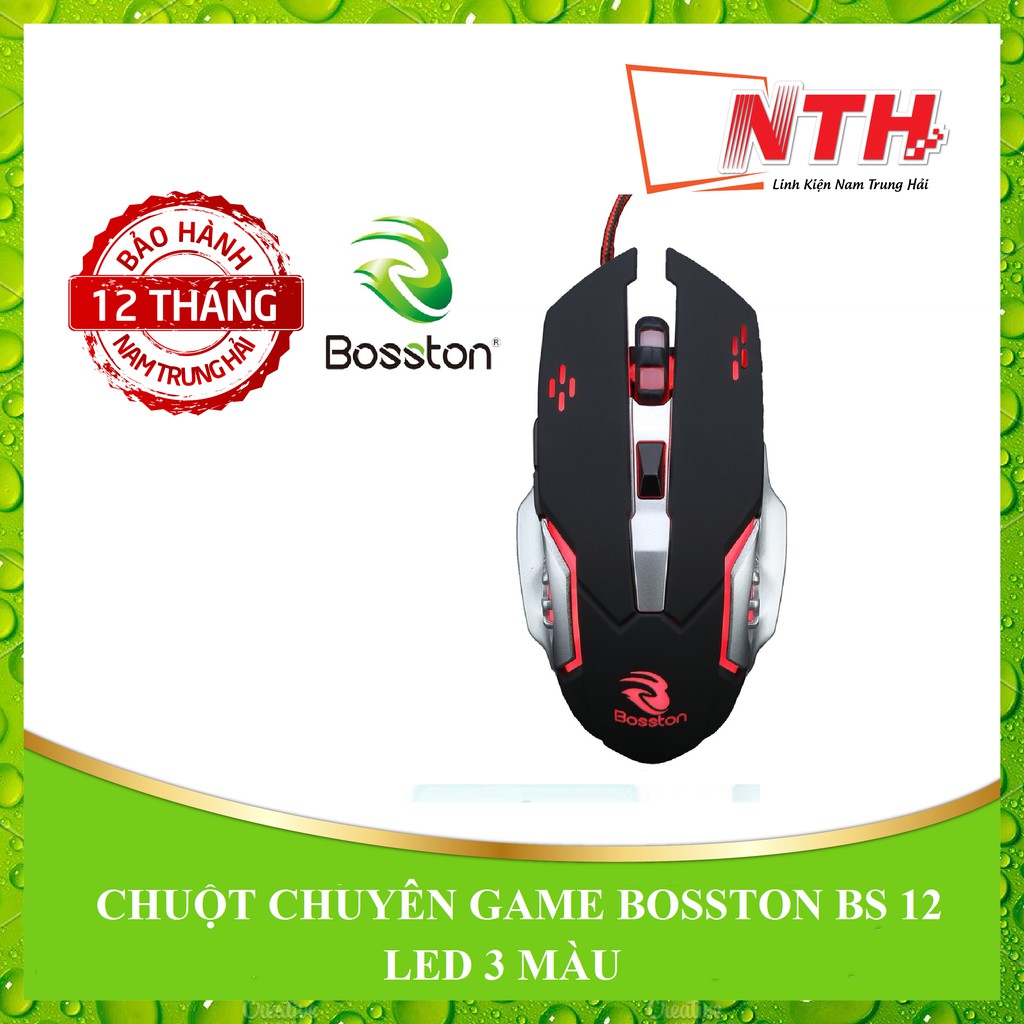 CHUỘT CHUYÊN GAME BOSSTON BS 12