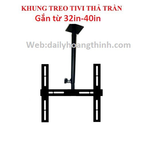 khung treo tivi 32in-40in thả trần chính hãng bh24 tháng