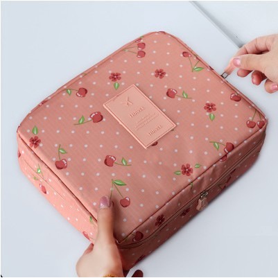 Túi đựng mỹ phẩm chống nước, túi đựng đồ du lịch cá nhân du liịch - Ảnh Thật