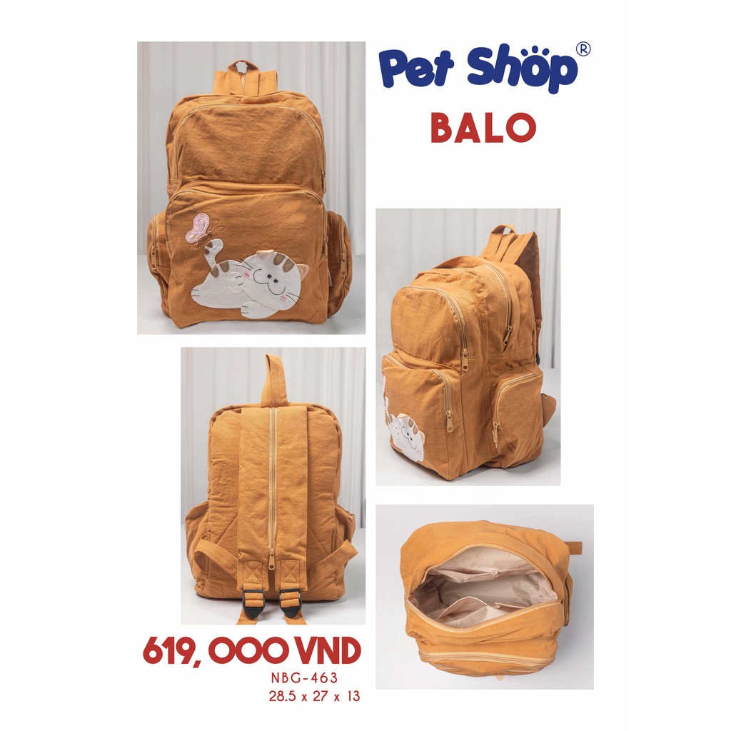 Balo người lớn PET SHOP NBG-463