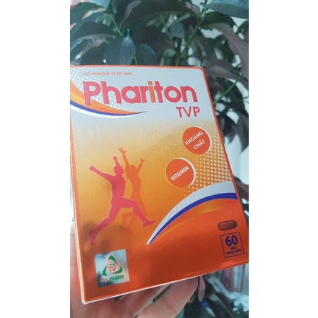 Viên uống bổ sung Vitamin và khoáng chất Phariton TVP (hộp 60v) - Đông Anh Pharmart