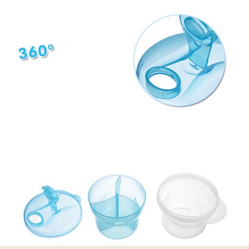 Khoang chia sữa ba ngăn cho bé Chính hãng Upass - UP8012N - Made in Thailand