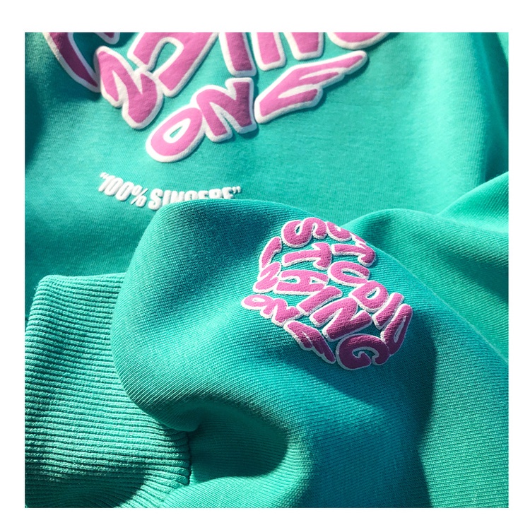 Áo Hoodie Tay Dài Dáng Rộng In Chữ Phong Cách Hàn Quốc Thời Trang Cho Nữ | BigBuy360 - bigbuy360.vn