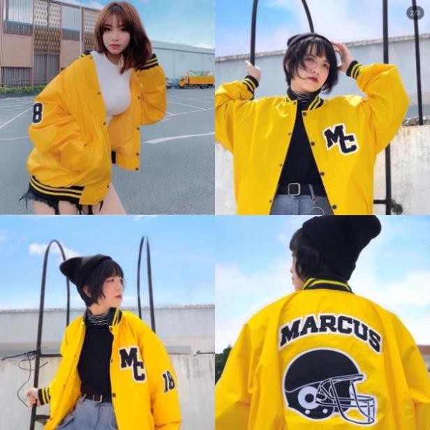 Áo khoác bomber unisex form rộng MC phong cách thời trang kmg chất
