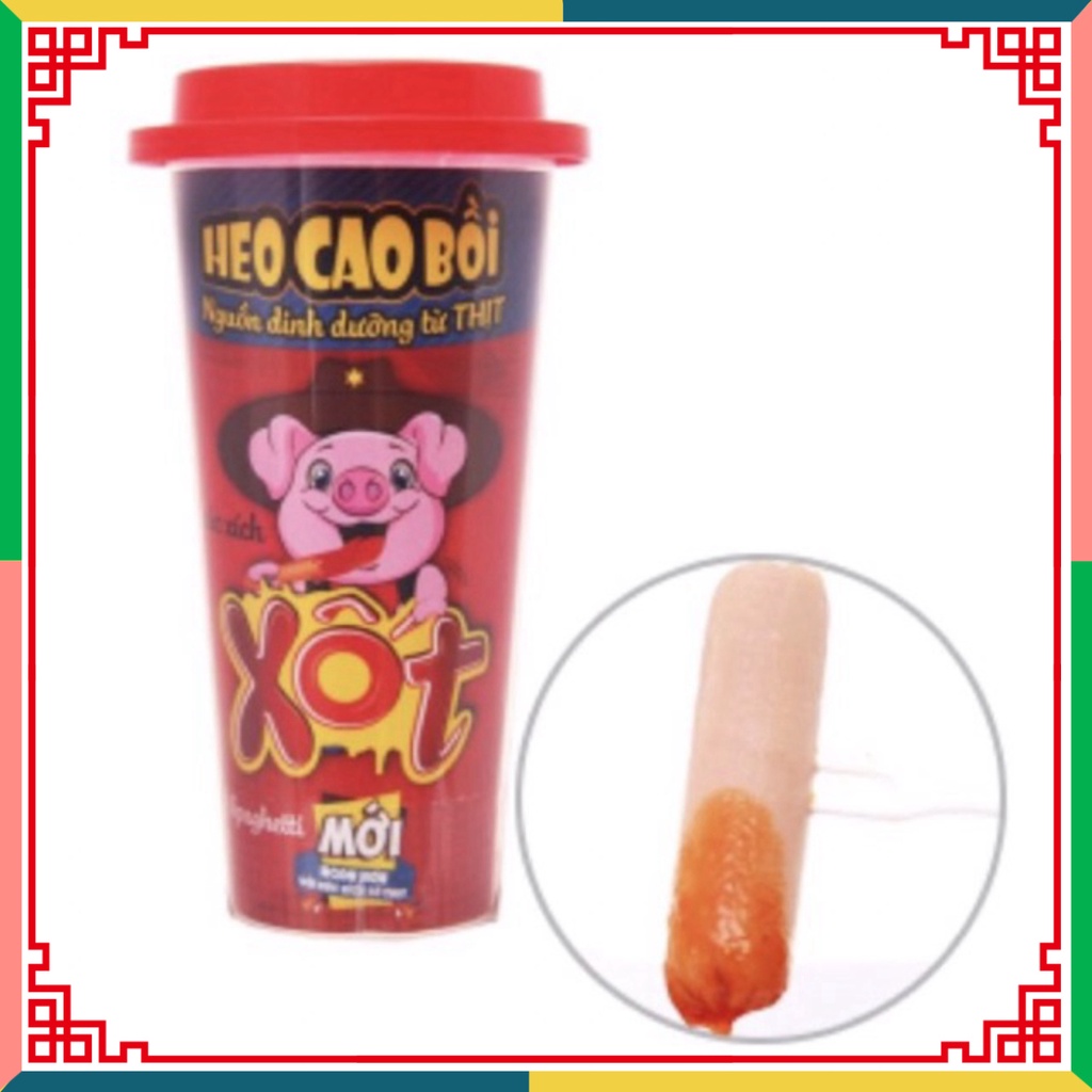 Xúc Xích Heo cao bồi 3+1 cây 1 Hộp  taphoatoanngocc