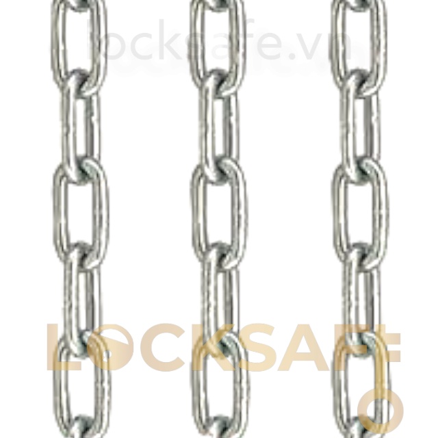 Xích Sắt Chó Xi Bạc Không Gỉ Chống Xoắn Hàng Thủ Công Chắc Chắn Hàng Tốt