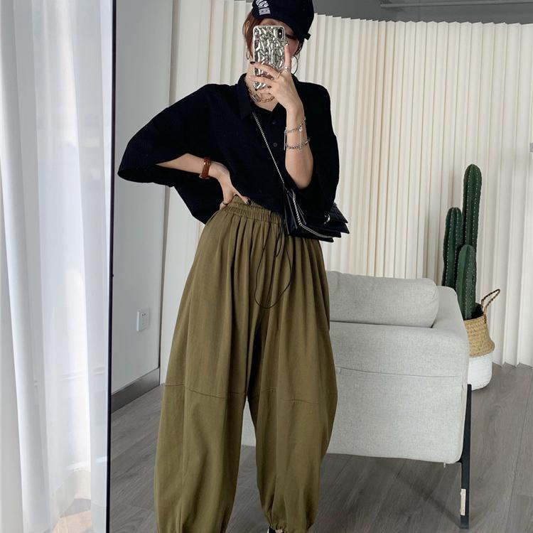 Áo polo Tay Ngắn Dáng Rộng Phong Cách Mỹ Thời Trang Mùa Hè 2022 Niche Cho Nữ 2-300kg