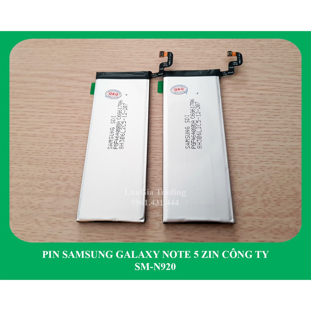 Pin Samsung Galaxy Note 5 zin công ty N920