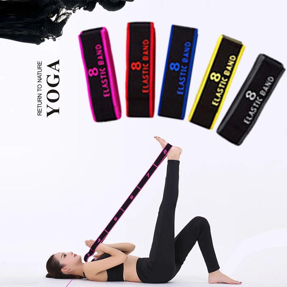 Dây Đai Kháng Lực 8 Phần Hỗ Trợ Tập Yoga / Thể Hình VANES1