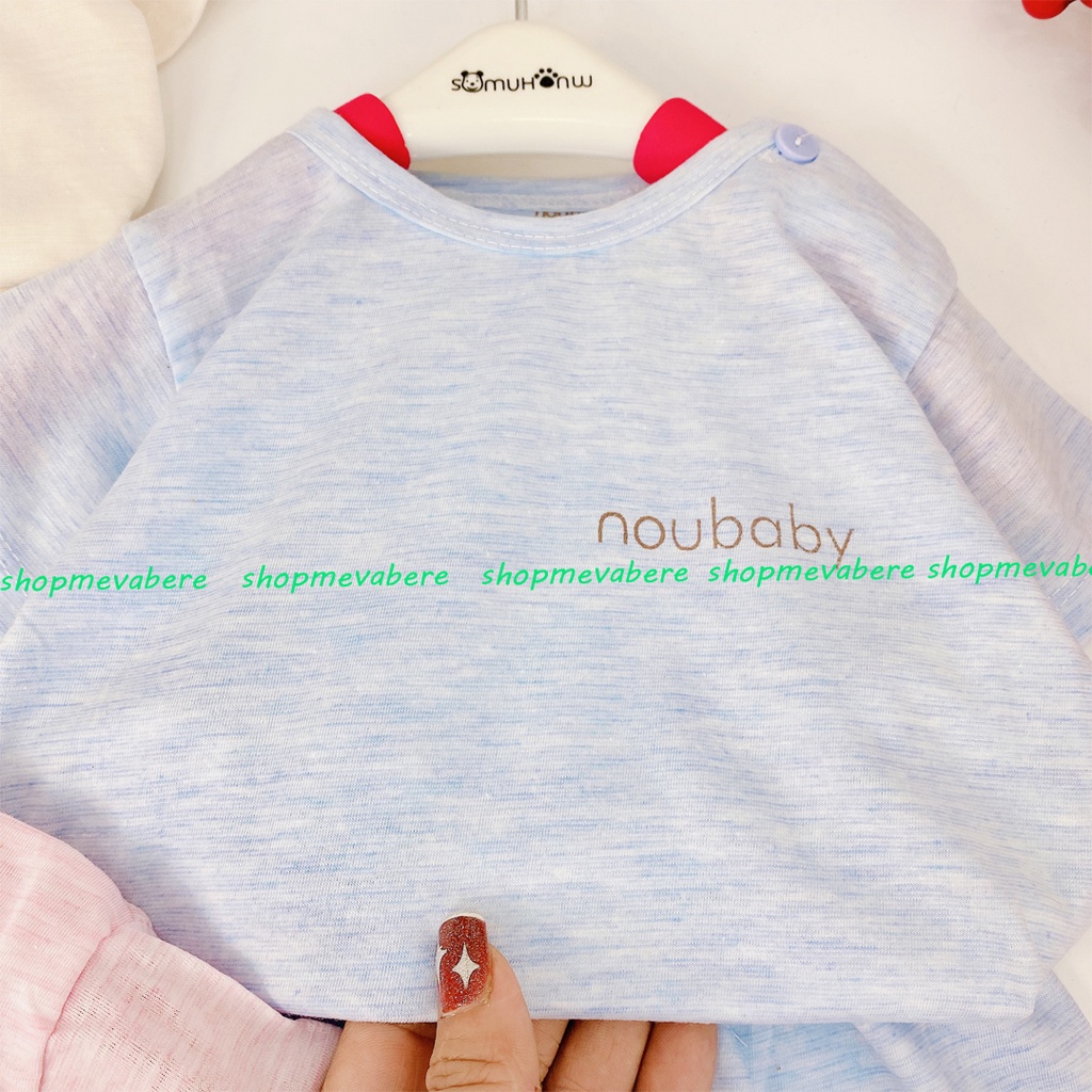 Bộ Cộc Tay Noubaby Cho Bé Sơ Sinh Từ 3-13kg, Vải Cotton Mềm - Đẹp - Thấm Hút Mồ Hôi Tốt - 𝐁𝐎𝟐𝟖
